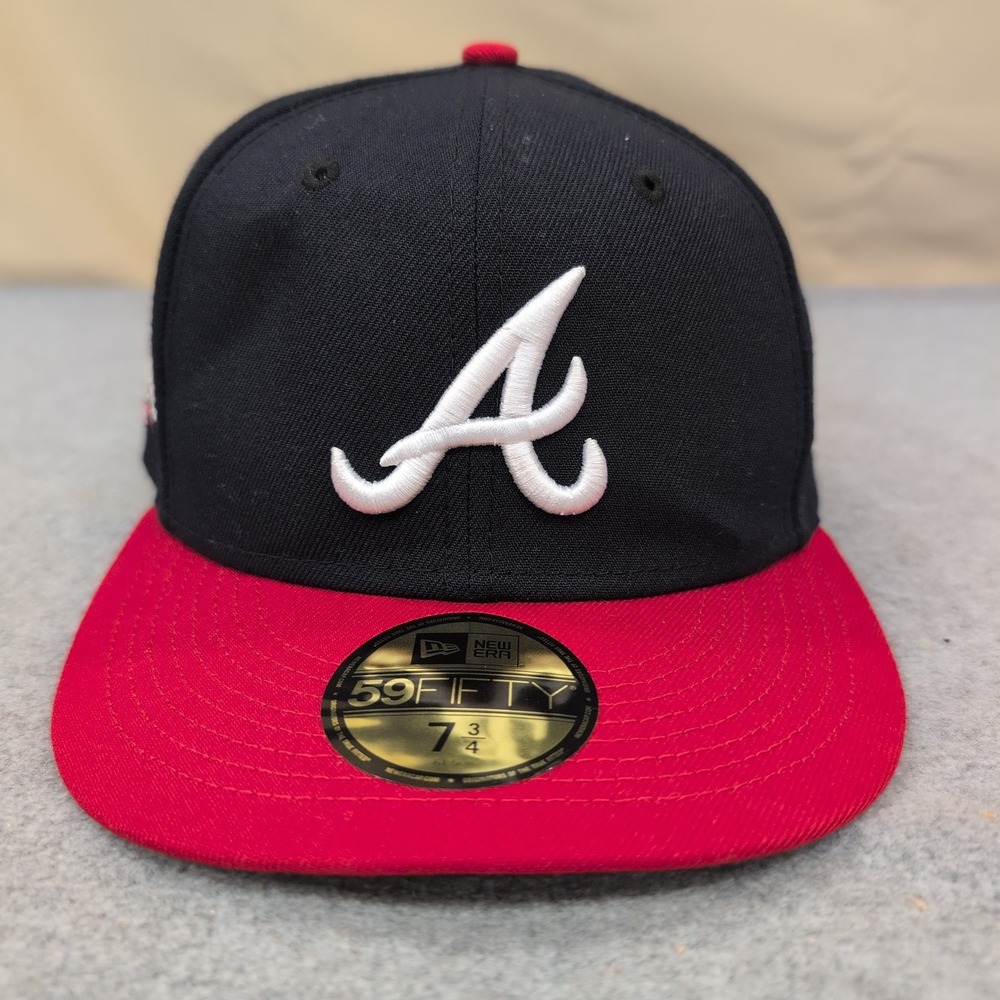 New Era Atlanta Braves 2021 World Series Champions 59FIFTY Fitted Hat 7 3/4 - Picture 1 of 8